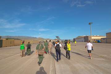 El Ejército del Aire pone a prueba sus capacidades en el cielo de Telde/Antonio Rico.